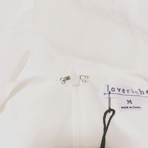 Loveriche white babydoll dress - Picture 3 of 3